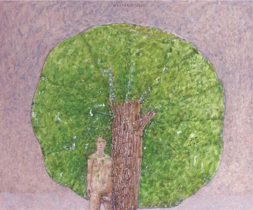 Co Westerik - Man bij boom