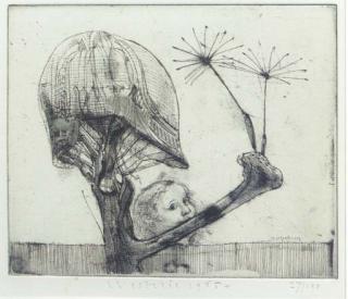 Co Westerik - Plant en meisje