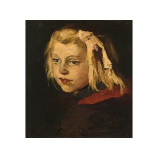 Coba Ritsema - A Portrait Of A Young Girl