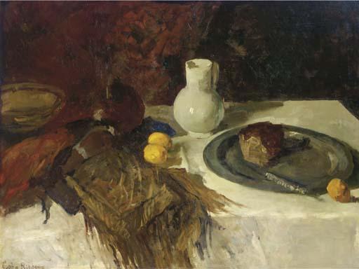 Coba Ritsema - Stilleven met weitas