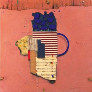 Cole Morgan - Stripes w blue handle