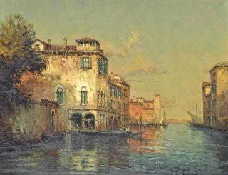 Colette Bouvard - A Venetian Backwater