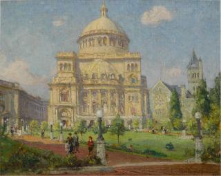 Colin Campbell Cooper - A Spring Day, Boston