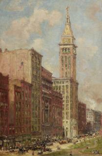 Colin Campbell Cooper - Montgomery Ward Building, Chicago