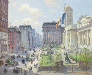 Colin Campbell Cooper - New York Public Library