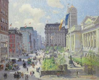 Colin Campbell Cooper - New York Public Library