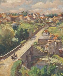 Colin Campbell Cooper - Pont Du Nid D\'Oie, Clisson, France