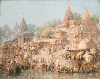 Colin Campbell Cooper - River Bathers