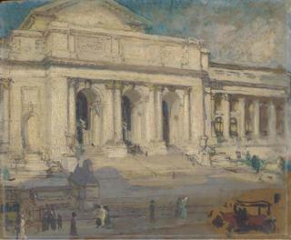 Colin Campbell Cooper - The Astor Library