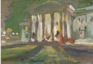 Colin Campbell Cooper - View of A Monument