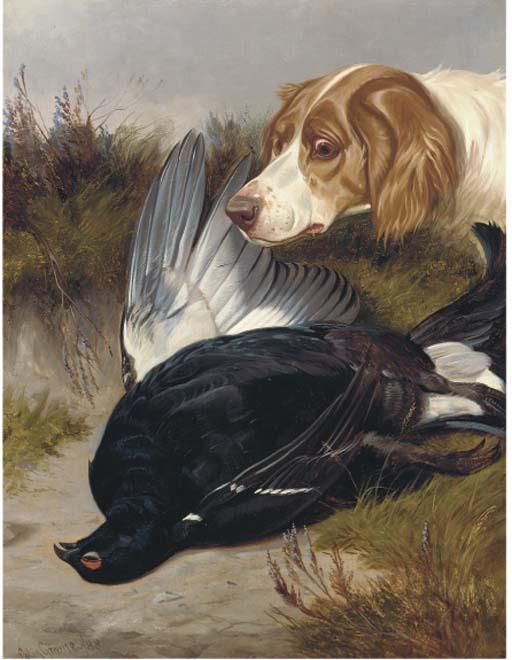Colin Graeme Roe - A gundog with a black game