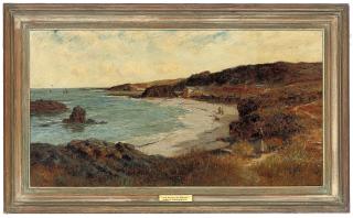 Colin Hunter - The coast off Devon