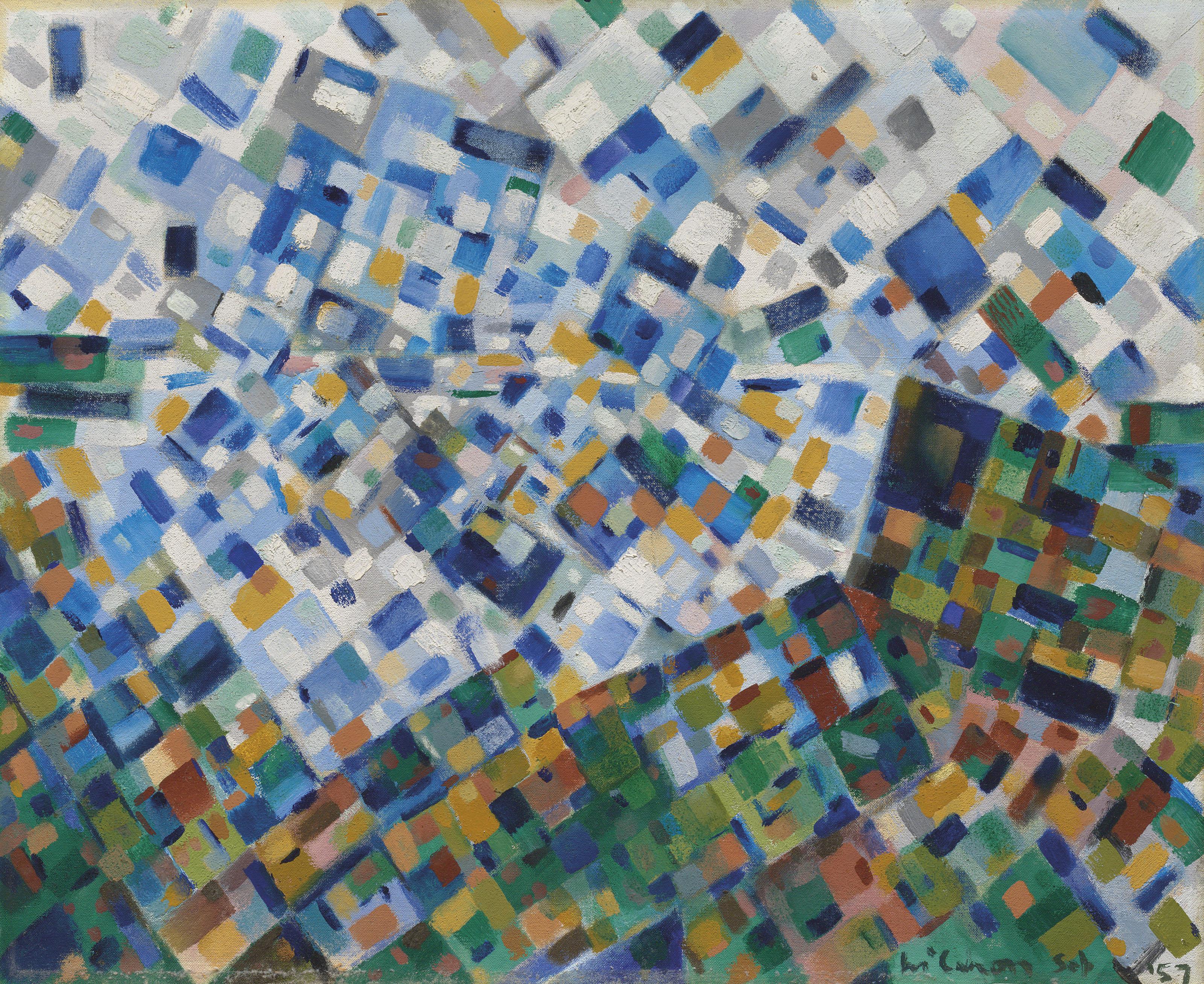 Colin John Mccahon - French Bay, 1957