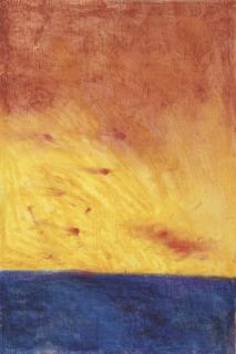 Colin John Mccahon - View from the top of the cliff Muriwai, no. 3