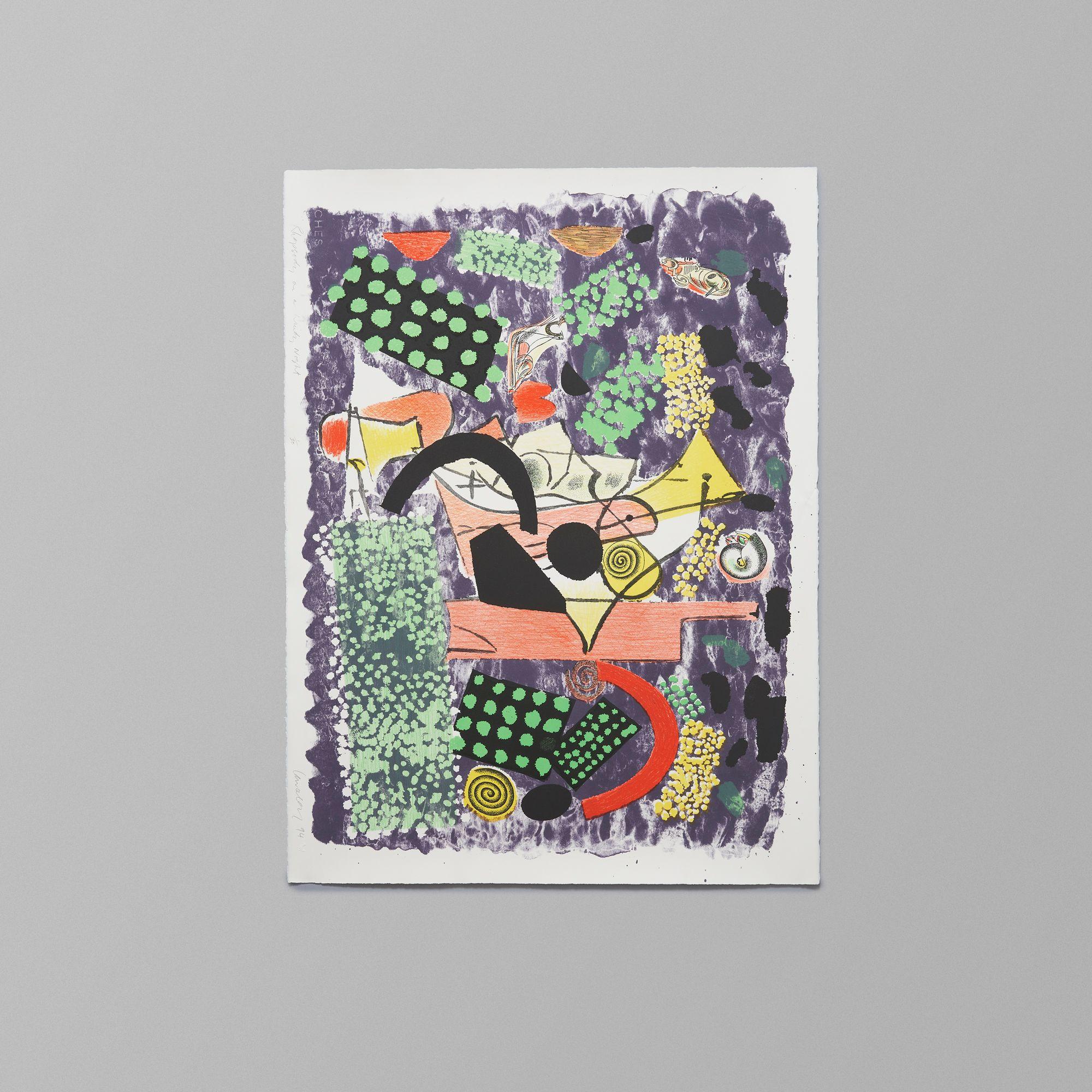 Colin Lanceley - Rhapsody on a Windy Night, 1994