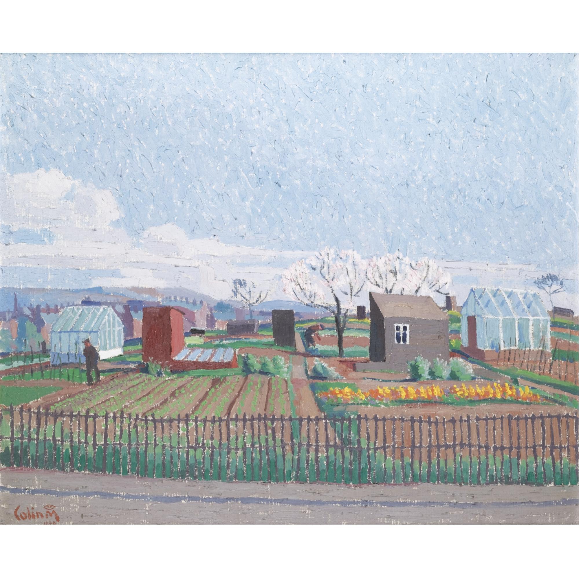 Colin Middleton, R.H.A. - Allotments, Belfast