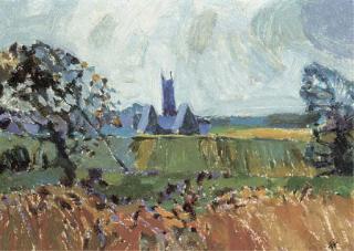 Colin Middleton, R.H.A. - Ballywillan Church, Carnalridge