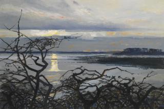 Colin Middleton, R.H.A. - February Evening: Grey Abbey