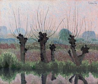 Colin Middleton, R.H.A. - Pollarded trees