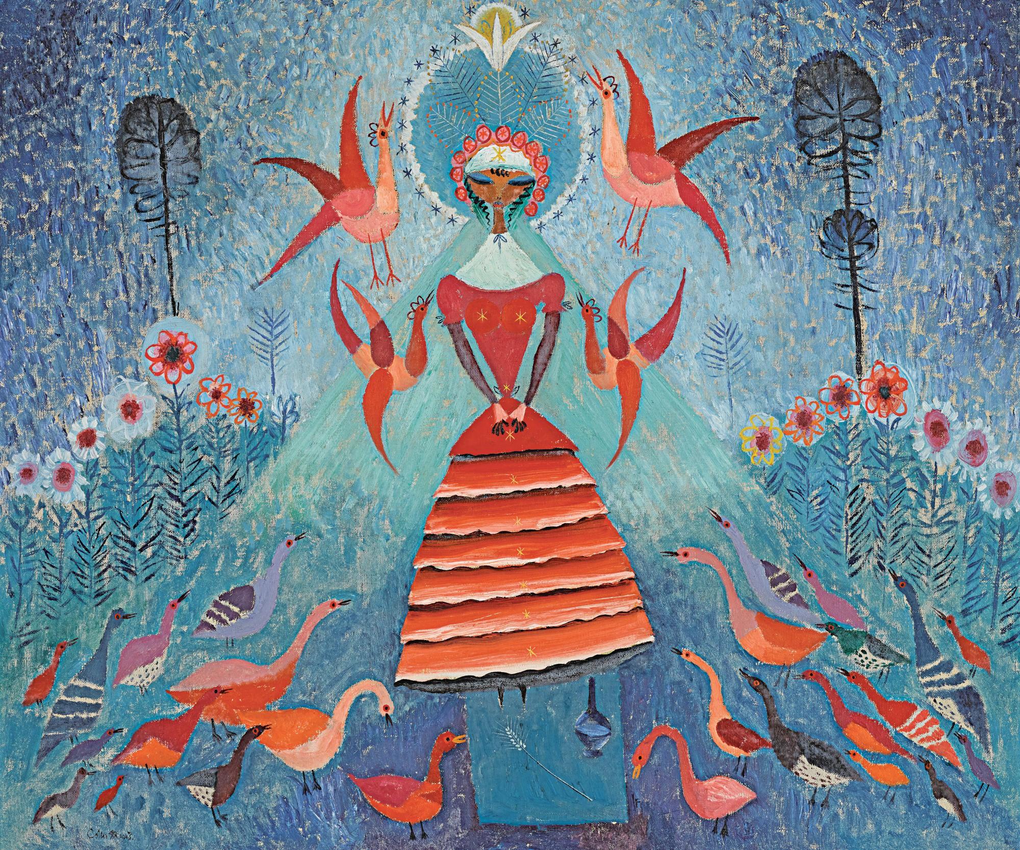 Colin Middleton, R.H.A. - The Coming Of The Birds