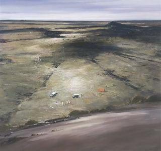 Colin Ross Parker - The Geologists Camp, Birdsville Track Country