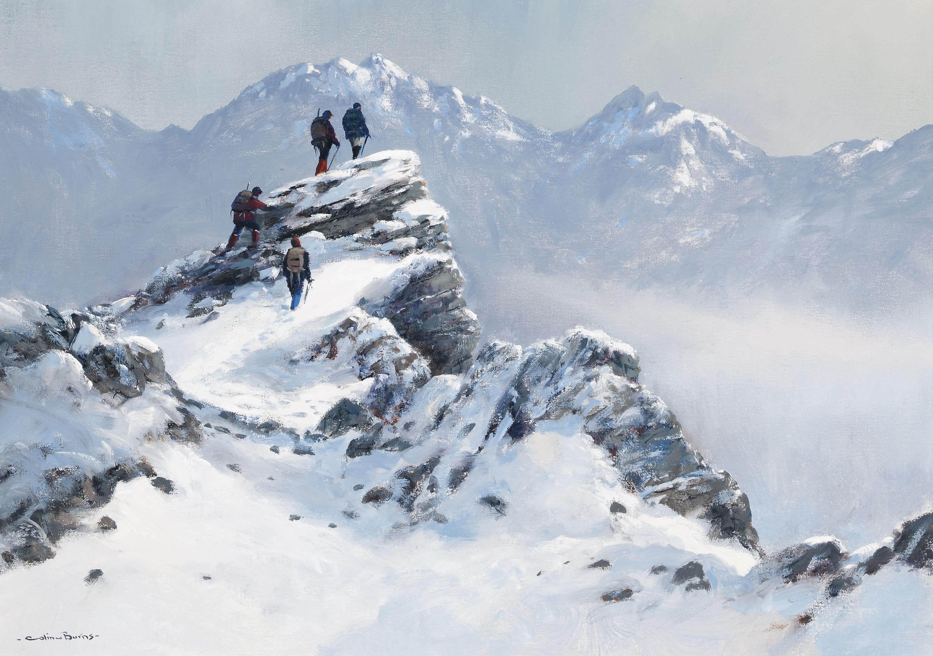 Colin W. Burns - Climbers - Isle of Skye