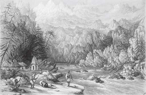 Colonel George Francis White - Gangoutri, source of the Ganges