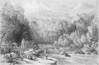 Colonel George Francis White - Gangoutri, source of the Ganges