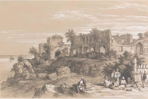 Colonel George Francis White - Ruins Of A Palace At Rajmahal, On The Ganges, Near Patna