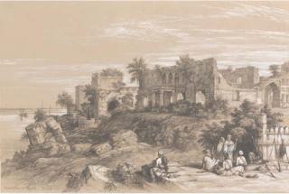 Colonel George Francis White - Ruins Of A Palace At Rajmahal, On The Ganges, Near Patna