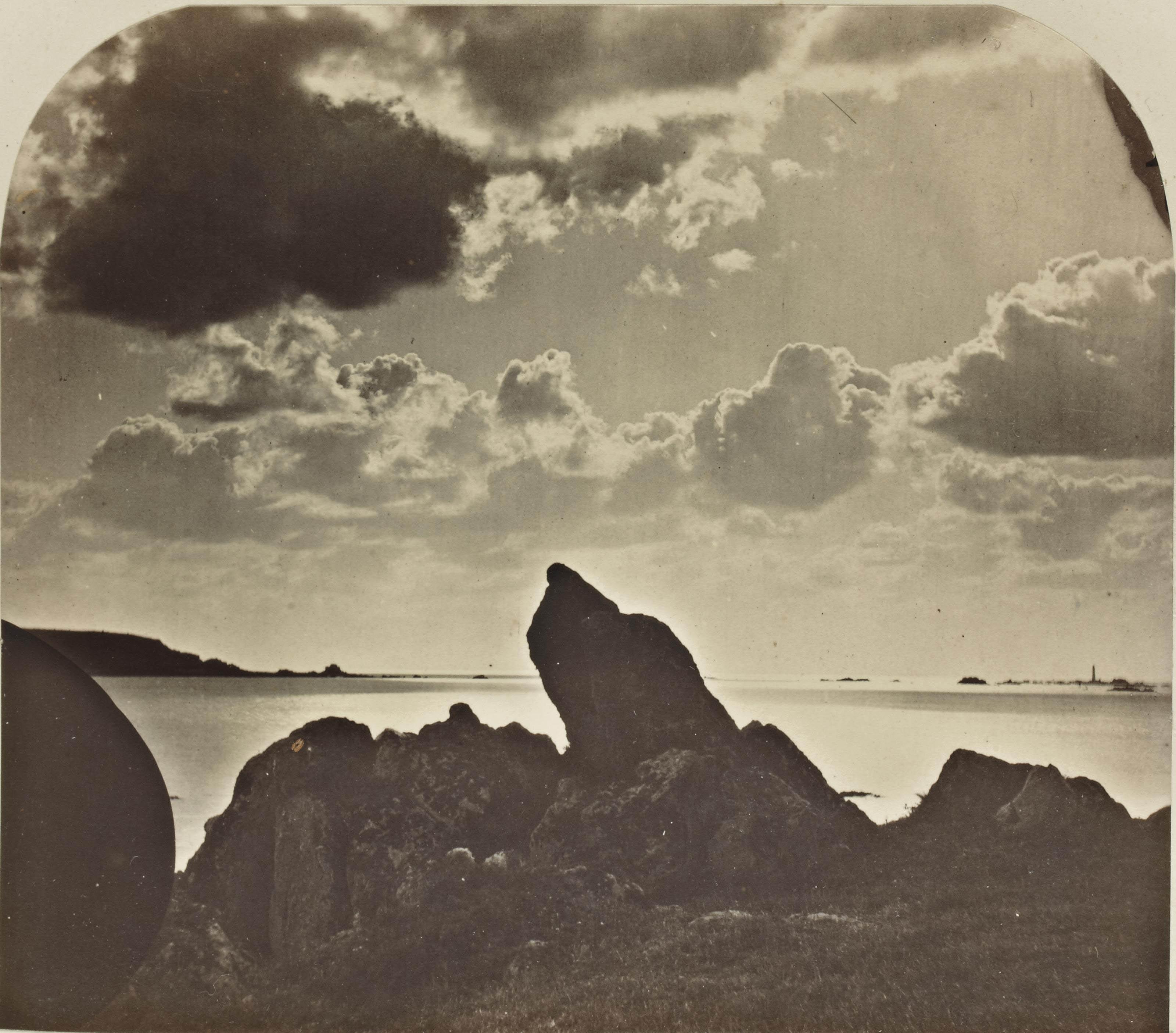 Colonel Henry Stuart Wortley - Rocquaine Bay, vers 1860