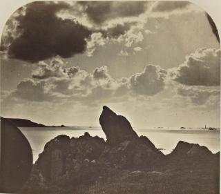 Colonel Henry Stuart Wortley - Rocquaine Bay, vers 1860