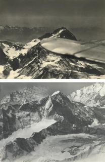 Colonel Latham Valentine Stewart Blacker - The Houston Westland Mount Everest Flight: \'Mount Everest with its snow plume.\'; \'Makalu 27,790 feet.\'; and \'Chamlang. Ten miles south of Everest.\'