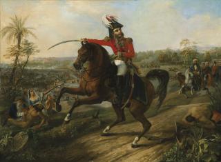 Comte Hippolyte Caïs De Pierlas - The Victory of General Sir Charles Napier at the Battle of Scinde