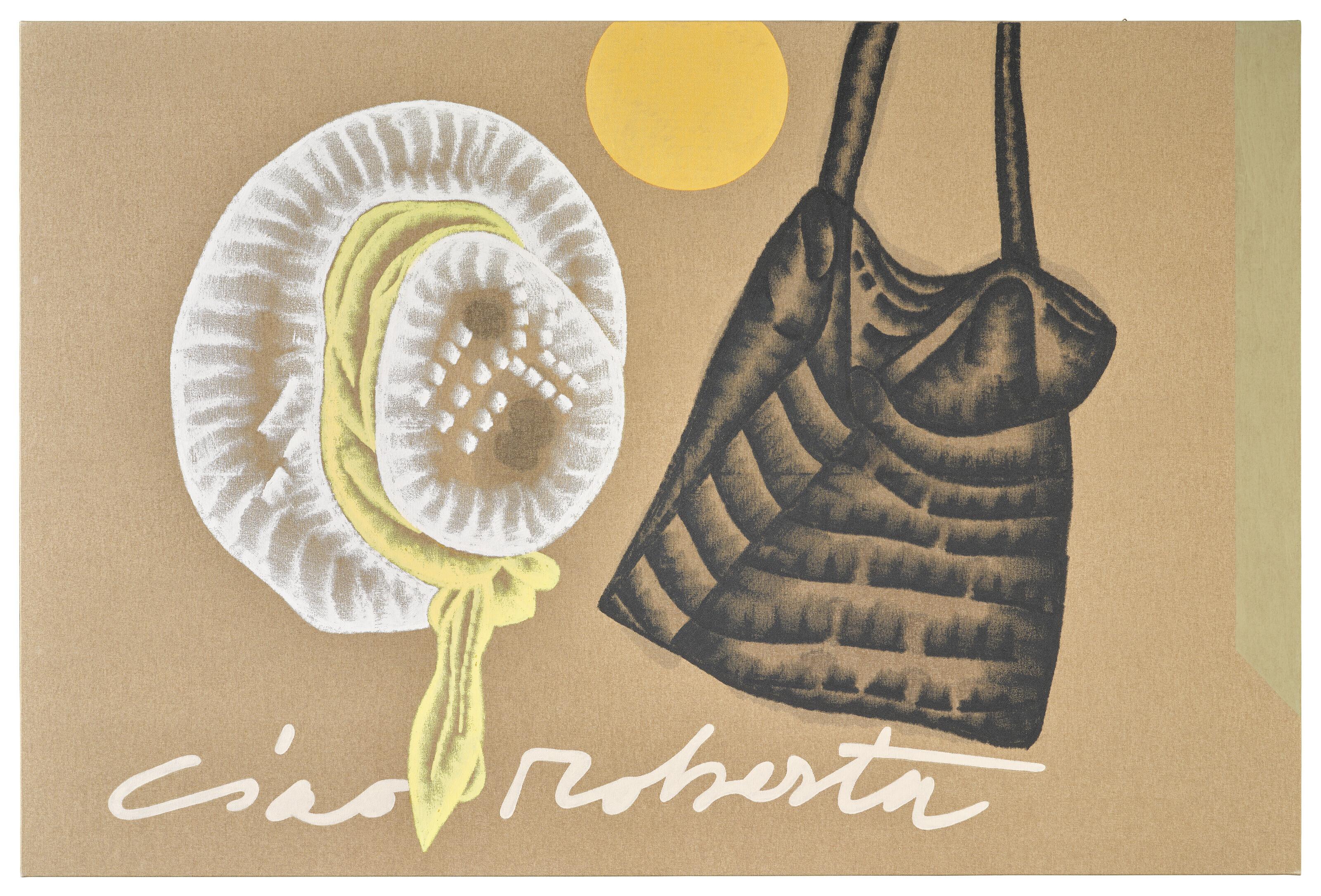 Concetto Pozzati - Ciao Roberta