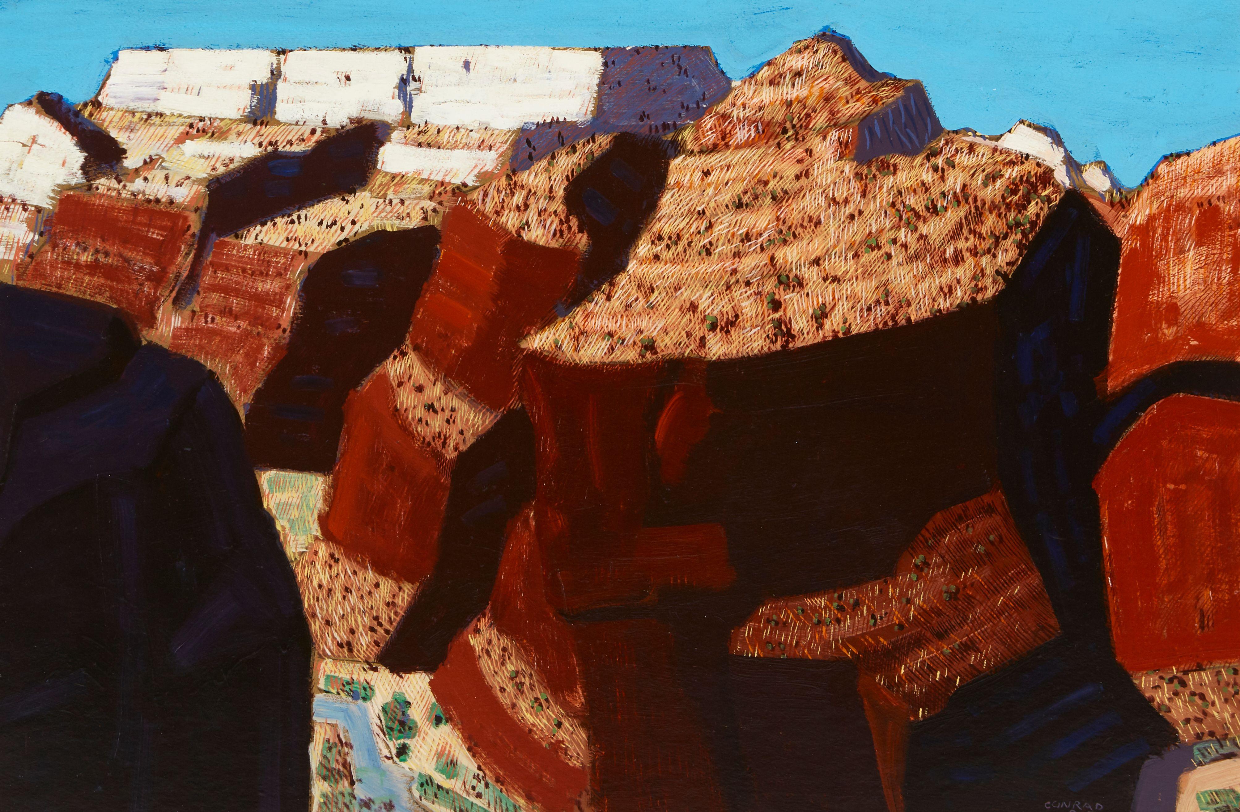 Conrad Buff - Canyon Walls, Zion National Park, Utah