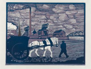 Conrad Felixmüller - „Am Rhein-Herne-Kanal“