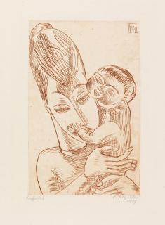 Conrad Felixmüller - Der Sohn (Meine Frau und mein Sohn)