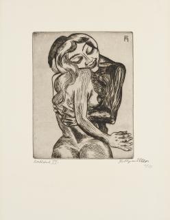 Conrad Felixmüller - Geliebte Frau.