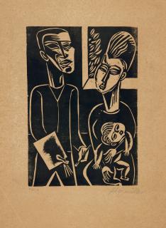 Conrad Felixmüller - Malerfamilie.