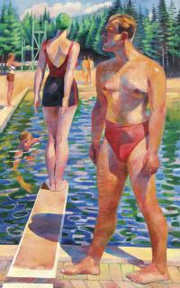 Conrad Felixmüller - Mitteldeutscher Meister im Kugelstoßen Seraidaris