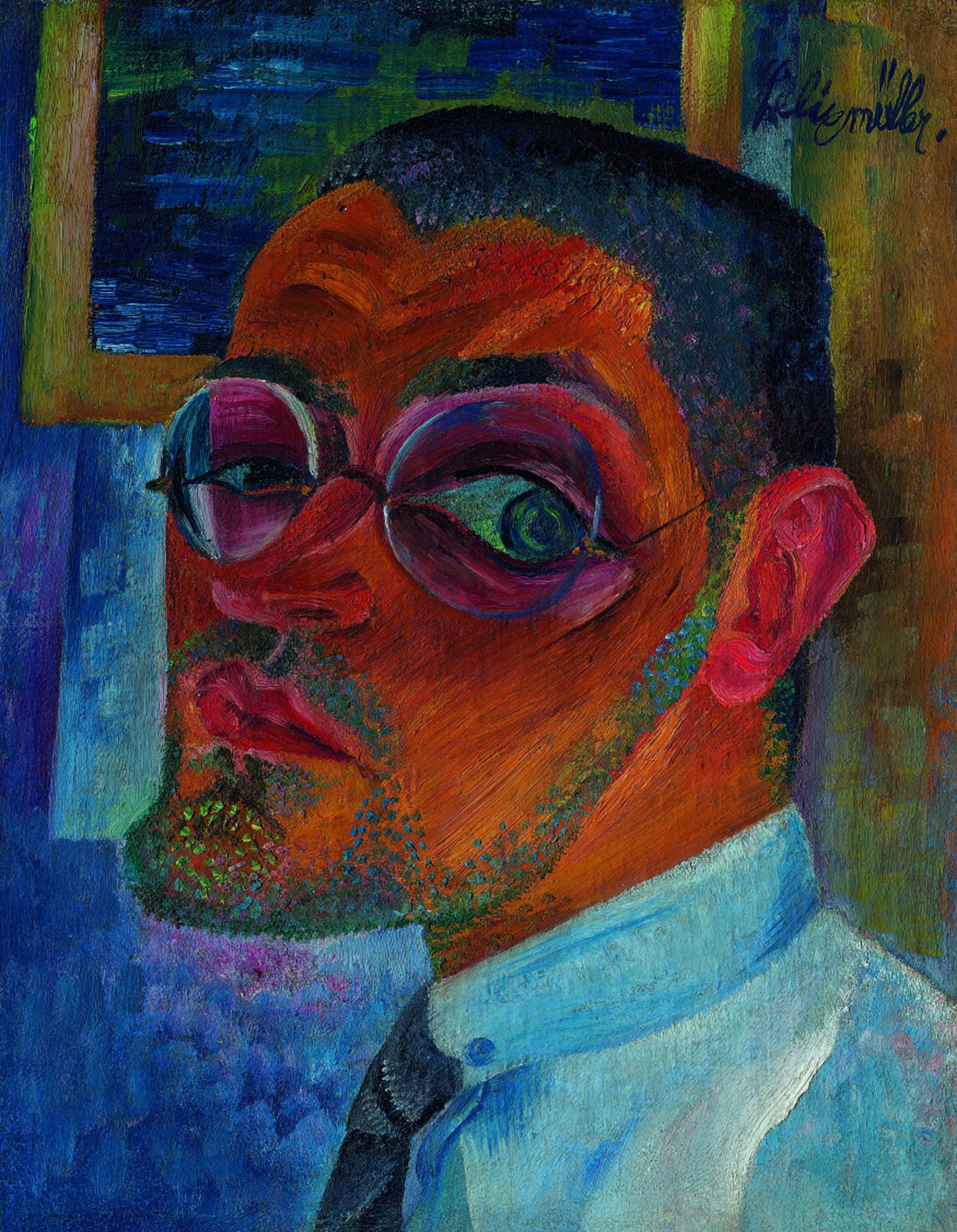 Conrad Felixmüller - Selbstbild (Kopf)