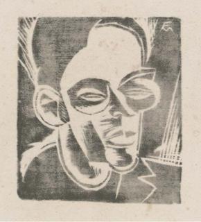 Conrad Felixmüller - Selbstbildnis (Söhn 85)