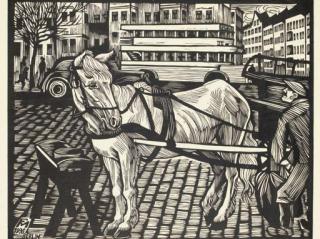 Conrad Felixmuller - Marktpferd - Berlin (Sohn 414)