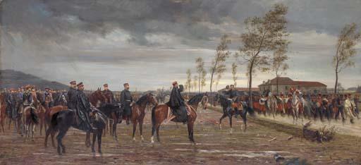 Conrad Freyberg - Übergabe von Metz