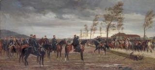 Conrad Freyberg - Übergabe von Metz