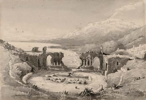 Conrad.H.R.Carelli - Amphitheatre at Taormina