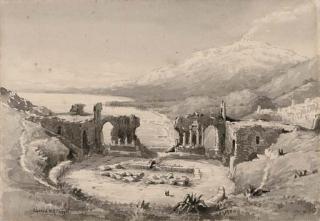 Conrad.H.R.Carelli - Amphitheatre at Taormina