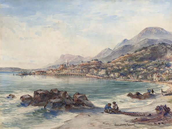 Conrad H.R. Carelli - View of Menton