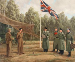 Conrad Leigh - Surrender at Lüneberg Heath, 4 May 1945